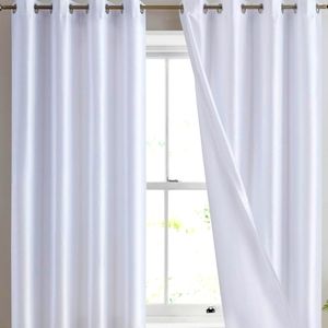 Four curtain panels 36x84